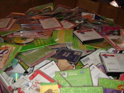 CD, DVD scrap