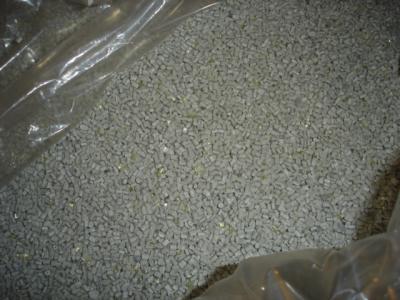 PC opac regrind in a box