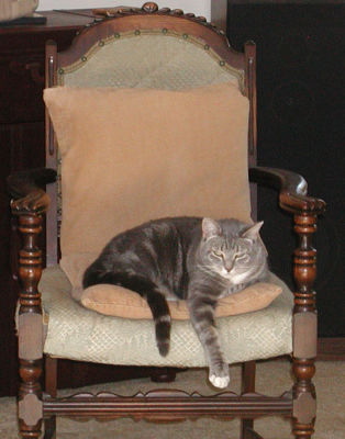 Queen on her Throne