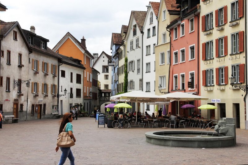 Chur, the capital of Graubuenden 1