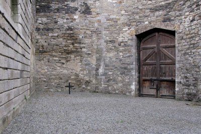 Execution site in K. Gaol, Dublin