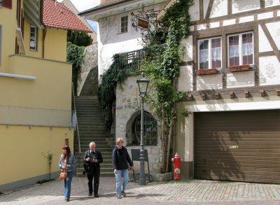 Elly, Martin, Maria in Waldshut, 2009