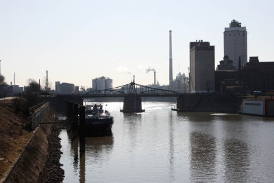 Rhine port in Krefeld 1
