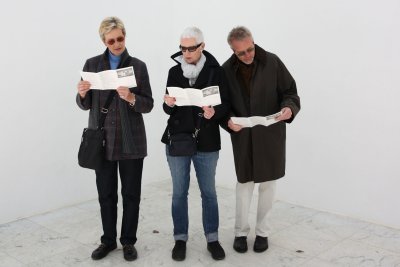 Visitors to an exhibition (2), 2011