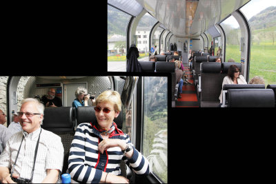 ... on the way to our destination in Tirano, Italy