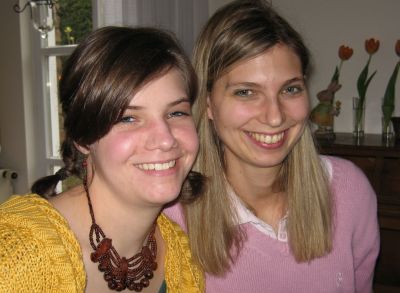 Cecile and Sandra 2006