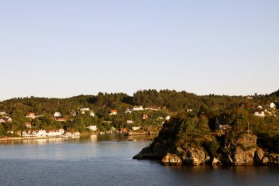 Approach to Bergen - Norway