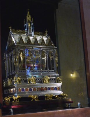 Relic of St Stephen - in the Basilica St. Stephen.