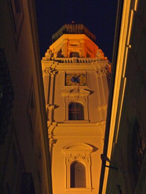 St Stephen's Cathedral - by night.