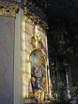 Inside Church.