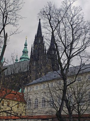 Prague Castle and Cathedral.