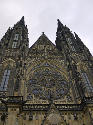  Main Facade - St Vitus Cathedral.