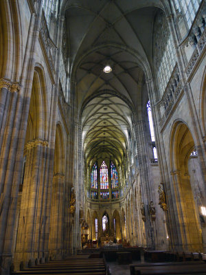 Interior - St Vitus Cathedral.