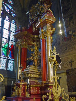 Chapel Altar - St Vitus Cathedral.