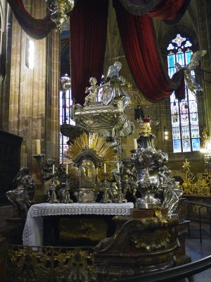 Chapel Altar - St Vitus Cathedral.