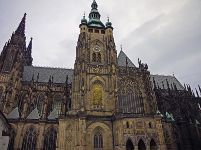 Front View - St Vitus Cathedral.
