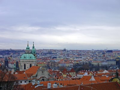 Prague Panorama - from Palace Lookout.