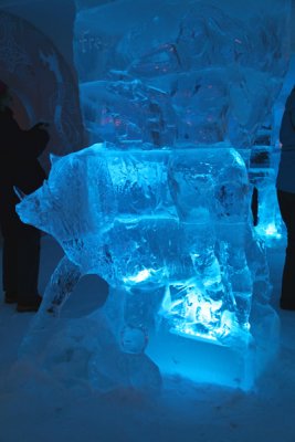 Ice Carving - Foyer
