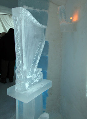 Ice Harp - in Bridal Suite