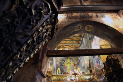 Ceiling Fresco - Church of St John the Baptist, Nesseber, Bugaria.