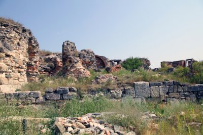 Ruins - Roman Thermae, Histria, Romania.