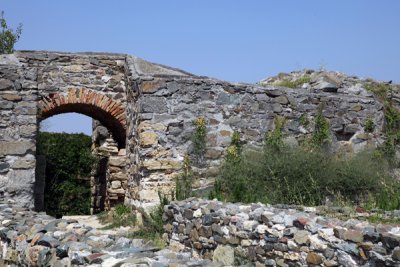 Ruins - Doorway & Walls, Histria, Romania.