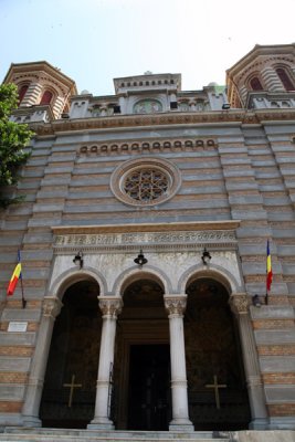 Main Facade - St Peter & St Paul Orthodox Cathedral, Constanta, Romania