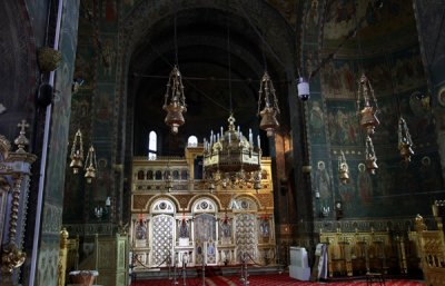 Altar - St Peter & St Paul Orthodox Cathedral, Constanta, Romania.
