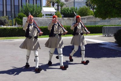 Parliament House Guards, Athens, Greece.