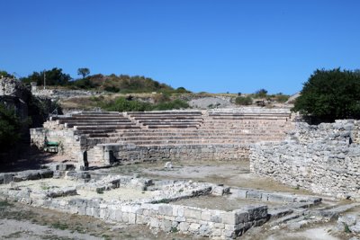 Amphitheatre Ruins, Khersones, Ukraine.