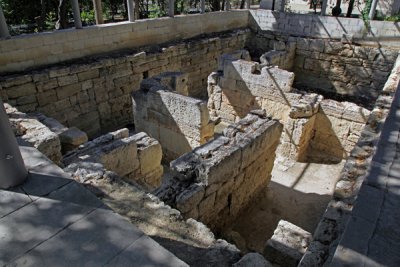 Ruins of Dwelling, Khersones, Ukraine.