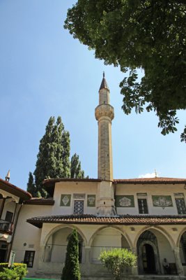 Mosque at Hansaray, Bakhchisaray, Ukraine.