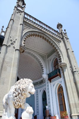 Decorated Archway - Livadia Palace, Yalta, Ukraine.