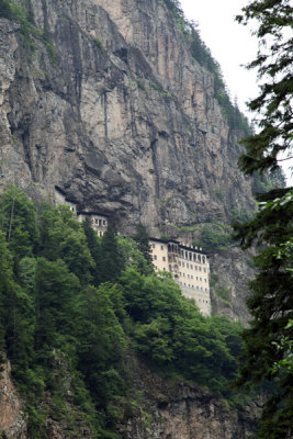 Sumela Monastery - Closer View, Mt Mela, Turkey.