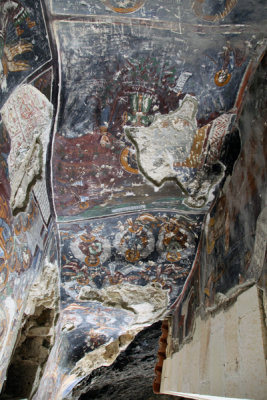 Fresco - Sumela Monastery, Mt Mela, Turkey.