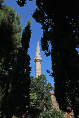 Minaret - Aladdin Mosque, Sinop, Turkey.