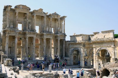 Library of Celsus, Ephesus, Turkey.