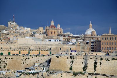 Valletta Skyline, Malta.