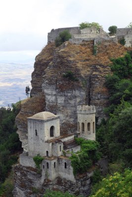 Castello del Venere, Erice, Sicily, Italy.