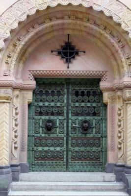 Doorway, Bishop's Palace, Freiburg Old City