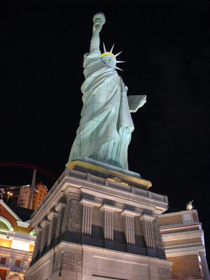 The Statue of Liberty at New York, New York