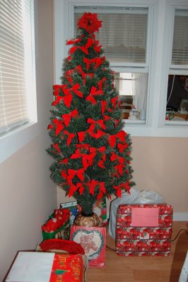 The tree and some presents