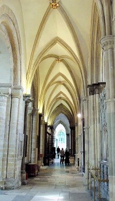 THE CATHEDRAL'S SOUTH AISLE