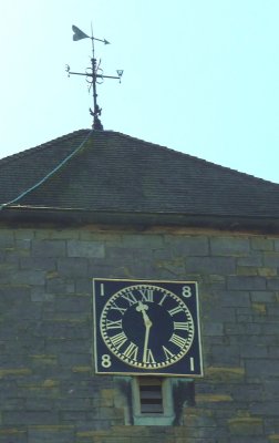 CHURCH CLOCK & WIND VANE