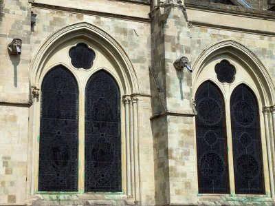 SPOUTING CATHEDRAL GARGOYLES