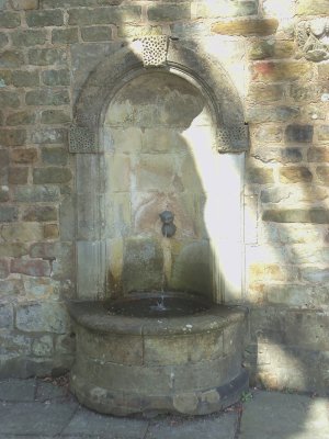TROUGH IN THE COURTYARD