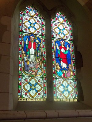 STAINED GLASS WINDOWS