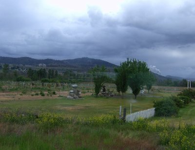 CEMETERY ON THE OUTSKIRTS OF KAMLOOPS