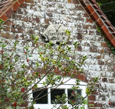 FACES ON THE COTTAGE