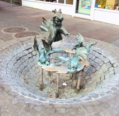 ANOTHER STREET FOUNTAIN